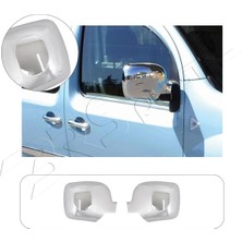 Brsplast Renault Kangoo Uyumlu 2008-2013 Ayna Kapağı 2 Parça Abs Krom Kaplama