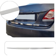 Brsplast Toyota Corolla Uyumlu 2007-2012 Krom Bagaj Alt Çıtası Paslanmaz Çelik