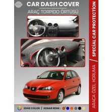 E-BİZ Seat Ibiza (2001-2008) Torpido Örtüsü Panel Halı Torpido Koruma Tam Uyum Çatlamayı Önler Hızlı Montaj