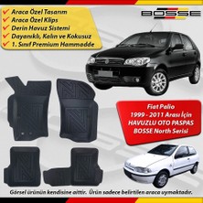 Fiat Palio Paspas Araca Özel 1999 - 2011 Arası Derin Havuzlu Paspas Bosse North Serisi