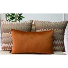 Elanora Home Dekoratif Kırlent Kılıfı,yüksek Kaliteli Dokuma Kumaş,,3’lü Set