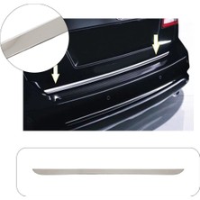 Brsplast Fiat Freemont Uyumlu 2011 ve Üzeri Krom Bagaj Alt Çıtası Paslanmaz Çelik