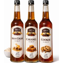 Arya Coffee Karamel - Irish Cream - Cookie Şurubu 3 x 750 ml