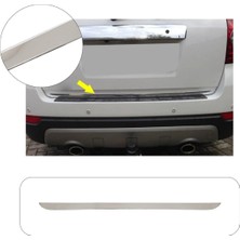 Brsplast Chevrolet Captiva Uyumlu 2006-2012 Krom Bagaj Alt Çıtası Paslanmaz Çelik