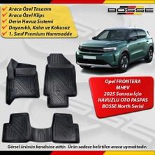 Opel Frontera Mhev Paspas Araca Özel Paspas 2025 Sonrası Derin Havuzlu Paspas Bosse North Serisi