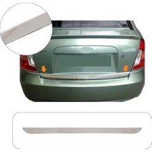 Brsplast Hyundai Era Uyumlu 2005-2011 Krom Bagaj Alt Çıtası Paslanmaz Çelik