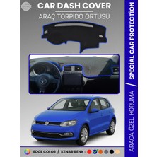 E-BİZ Volkswagen Polo (2009-2019) Torpido Örtüsü Ön Göğüs Koruma Torpido Koruma Tam Uyum Kaymaz Özel Kesim
