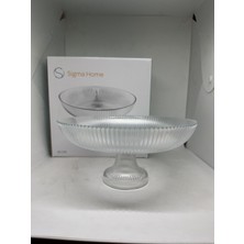 Yılmaz Seramik Ayaklı Pasta Tabağı