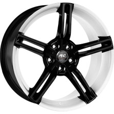 Rc 5*100*17*7.5 ET35 CH57.1 Rc 1186 Black White Taycan Jant