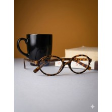 Synapse 0.0 UV400 Korumalı Mavi Işık Korumalı Leopar Desenli Gözlük