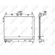 Nrf SU RADYATÖRÜ GETZ 02- 253101C000