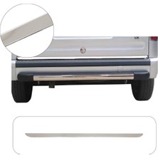 Brsplast Ford Connect Uyumlu 2014 ve Üzeri Krom Bagaj Alt Çıtası Paslanmaz Çelik