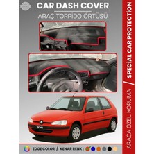 E-BİZ Peugeot 106 (1991-2003) Torpido Örtüsü Ön Göğüs Torpido Koruma Birebir Uyum Kaymaz Özel Kesim