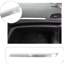 Brsplast Renault Megane Uyumlu 2016-2020 Krom Ön Konsol Çıtası Paslanmaz Çelik