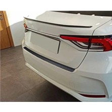 Brsplast Toyota Corolla Sedan Uyumlu 2019 ve Üzeri Abs Arka Tampon Üstü Koruma