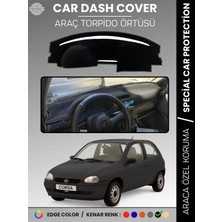 E-BİZ Opel Corsa B (1993-2000) Torpido Örtüsü Ön Göğüs Halı Torpido Koruma Birebir Uyum Kaymaz Özel Kesim