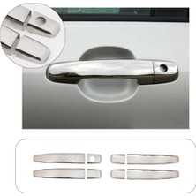Brsplast Chevrolet Aveo Uyumlu 2012 ve Üzeri Krom Kapı Kolu 4 Kapı Paslanmaz Çelik