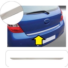 Brsplast Hyundai I20 Uyumlu 2008-2012 Krom Bagaj Alt Çıtası Paslanmaz Çelik