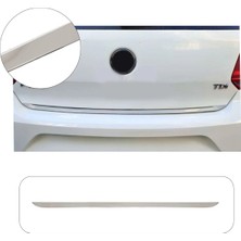 Brsplast Volkswagen Polo 5 Uyumlu 2009 ve Üzeri Krom Bagaj Alt Çıtası Paslanmaz Çelik