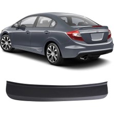 Brsplast Honda Civic Uyumlu 2012-2016 Geniş Model Abs Arka Tampon Üstü Koruma