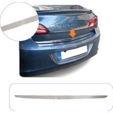 Brsplast Opel Astra J Sedan Uyumlu 2010-2014 Krom Bagaj Alt Çıtası Paslanmaz Çelik