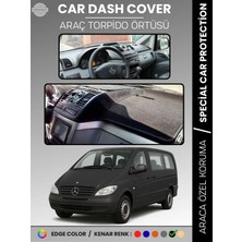 E-BİZ Mercedes Vıto / Vıano W639 2003-2014 Torpido Örtüsü Premium Kalite Torpido Koruma Özel Kesim