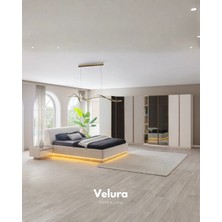 Velura Home & Living Flora 6 Kapaklı Yatak Odası Takımı