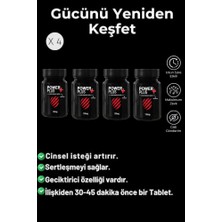 Zenvia Power Plus+ Erkeklere Özel Performansı Arttırıcı 30'lu Takviye x 4 Adet
