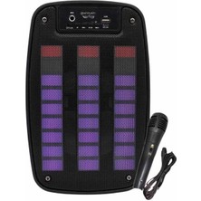 Ethab Ticaret Bluetooth Hoparlör Taşınabilir Şarjlı Işıklı Büyük Boy Yüksek Ses Kalitel - GL002V-7MI5D