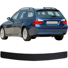 Brsplast Bmw 3 Serisi E91 Touring Uyumlu 2005-2008 Abs Arka Tampon Üstü Koruma