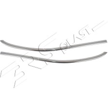 Brsplast Peugeot Rifter Uyumlu 2019 ve Üzeri Krom Cam Çıtası 2 Parça Paslanmaz Çelik