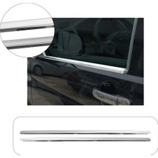 Brsplast Volkswagen Transporter T6 Uyumlu 2015 ve Üzeri Krom Cam Çıtası 2 Parça Paslanmaz Çelik
