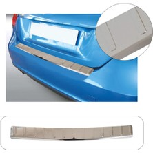 Brsplast Mercedes A Serisi (W176) Uyumlu 2012-2018 Krom Arka Tampon Üstü Koruma Paslanmaz Çelik