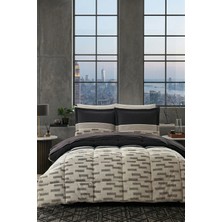 Özdilek Sculpted Uyku Seti Çift Kişilik - Siyah