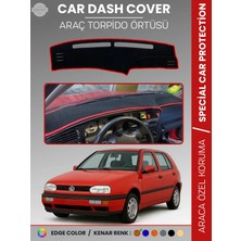 E-BİZ Volkswagen Golf 3 Mk3 (1991-1998) Torpido Örtüsü Panel Halısı Torpido Koruma Tam Uyum Uv Koruma