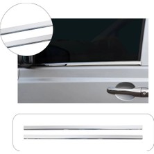 Brsplast Mercedes Viano Uyumlu 2003-2014 Krom Cam Çıtası 2 Parça Paslanmaz Çelik