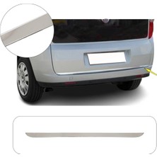 Brsplast Fiat Doblo Uyumlu 2014 ve Üzeri Krom Bagaj Alt Çıtası Paslanmaz Çelik