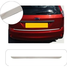 Brsplast Ford Fiesta Uyumlu 2002-2009 Krom Bagaj Alt Çıtası Paslanmaz Çelik