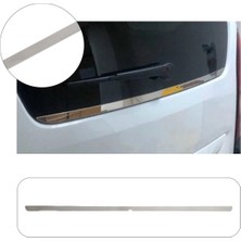 Brsplast Opel Combo Uyumlu 2019 ve Üzeri Krom Arka Cam Alt Çıtası Paslanmaz Çelik