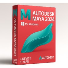 Autodesk Maya 2024 (Windows) - 1 Pc 1 Yıl Dijital Kod