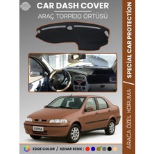 E-BİZ Fiat Siena (1999-2005) Torpido Örtüsü Ön Göğüs Koruma Araca Özel Çatlamayı Önler Kaymaz Kolay Montaj