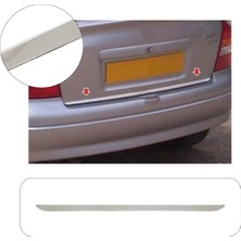 Brsplast Opel Astra G Uyumlu 1998-2009 Krom Bagaj Alt Çıtası Paslanmaz Çelik