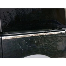 Brsplast Ford Connect Uyumlu Krom Sürgü Çıtası 2 Parça Paslanmaz Çelik