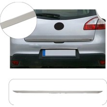 Brsplast Renault Megane 3 Hb Uyumlu 2010 ve Üzeri Krom Bagaj Alt Çıtası Paslanmaz Çelik