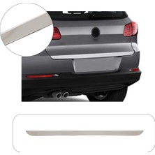 Brsplast Volkswagen Tiguan Uyumlu 2012 ve Üzeri Krom Bagaj Alt Çıtası Paslanmaz Çelik