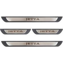 Brsplast Jetta Uyumlu Kapı Eşiği Krom Abs 4 Parça