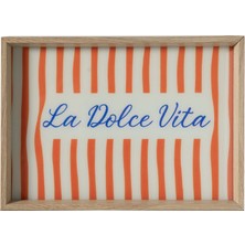 Mudo Home LA DOLCE VITA DEKORATİF TEPSİ 31X42 CM