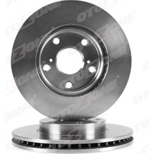 Otozone Ön Fren Diski Hava Kanallı Toyota Aurıs Corolla 1.6l 1zr-Fae ZRE181 ZRE185 2013-2018 1.4l (2 Adet)