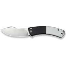 Civivi Outlaw Muk Black & White G10 Handle Black Satin Finished 14C28N Blade Çakı