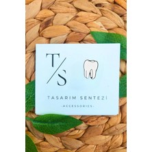 Tasarım Sentezi Rozet Metal Broş Yaka Okul Çantası Kıyafet Şapka Takı Aksesuar Diş Doktoru Dent Klinik Hekim Rosette